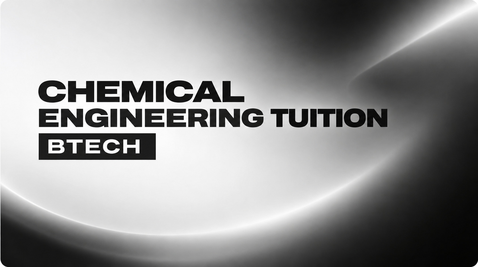 Chemical Engineering Tuition