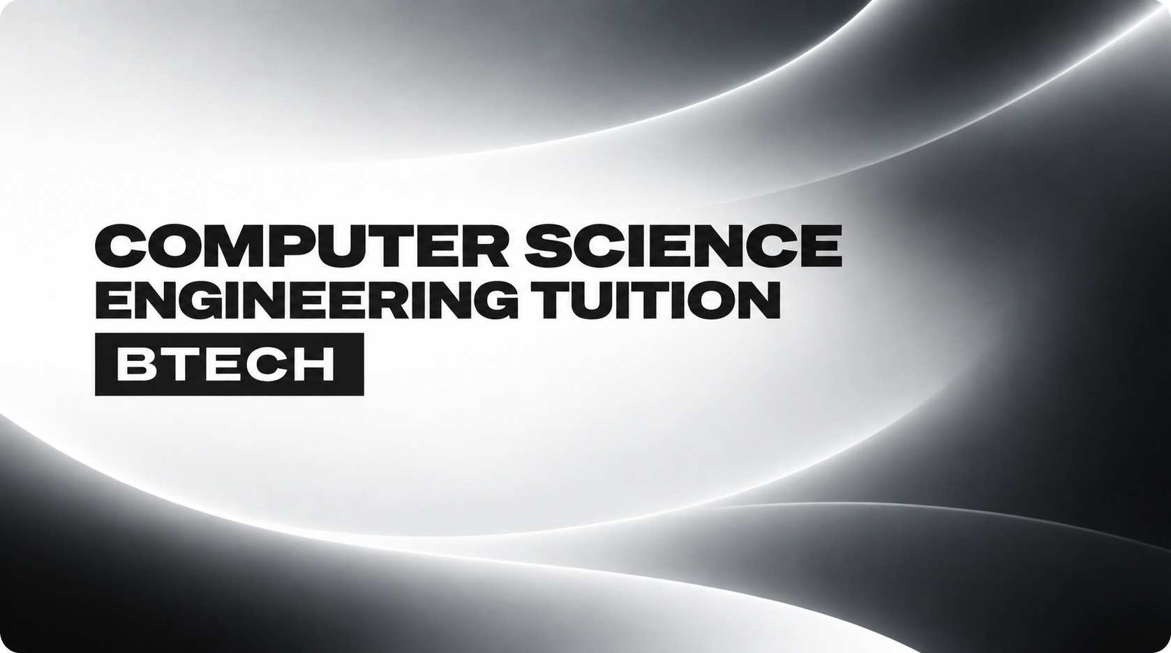 Computer Science Engineering Tuition