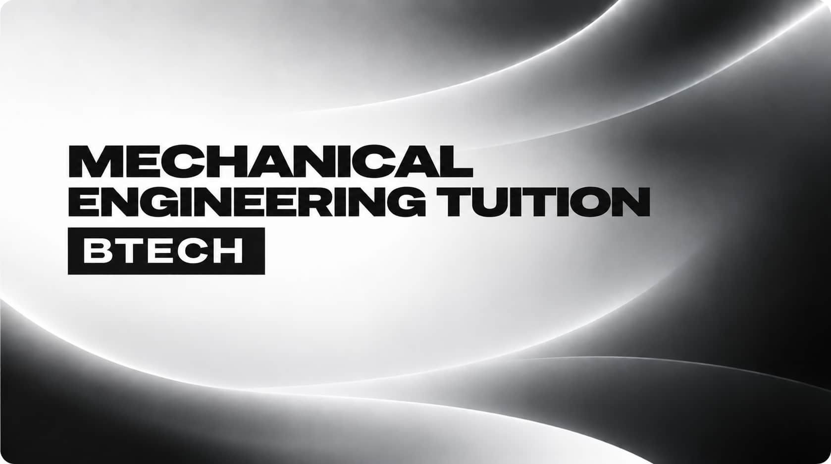 Mechanical Engineering Tuition